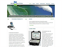 Tablet Screenshot of enviro-analytical.com